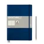 Leuchtturm Leuchtturm Navy, Softcover, Composition (B5), Ruled