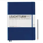 Leuchtturm Leuchtturm Navy, Master Slim 121 P., Dotted