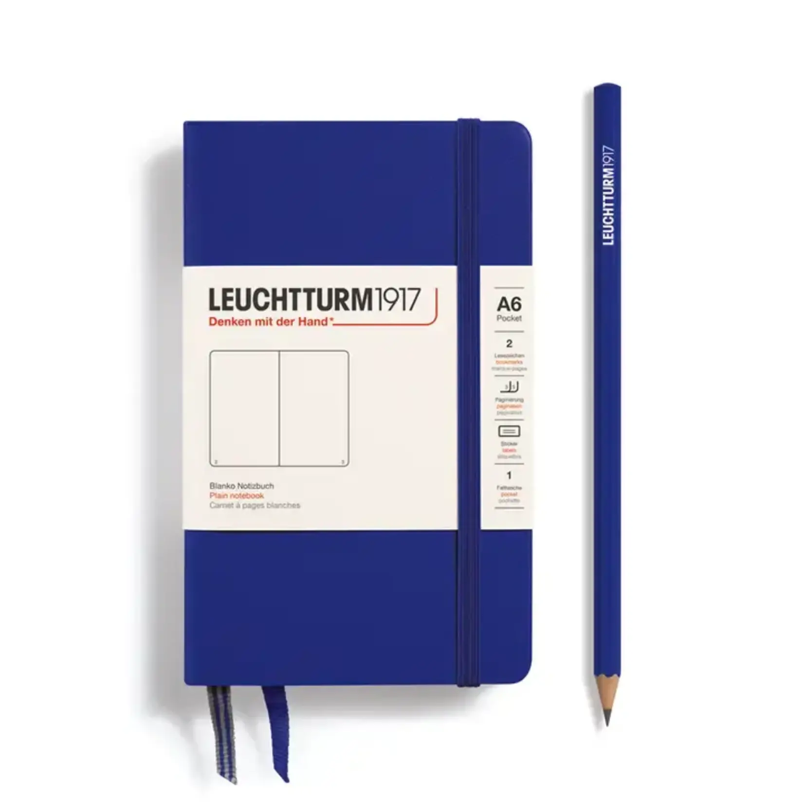 Leuchtturm Leuchtturm - Pocket (A6) Ink / Hardcover / Dotted