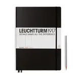 Leuchtturm Leuchtturm - Master Classic (A4+) - 235 pages Black / Plain