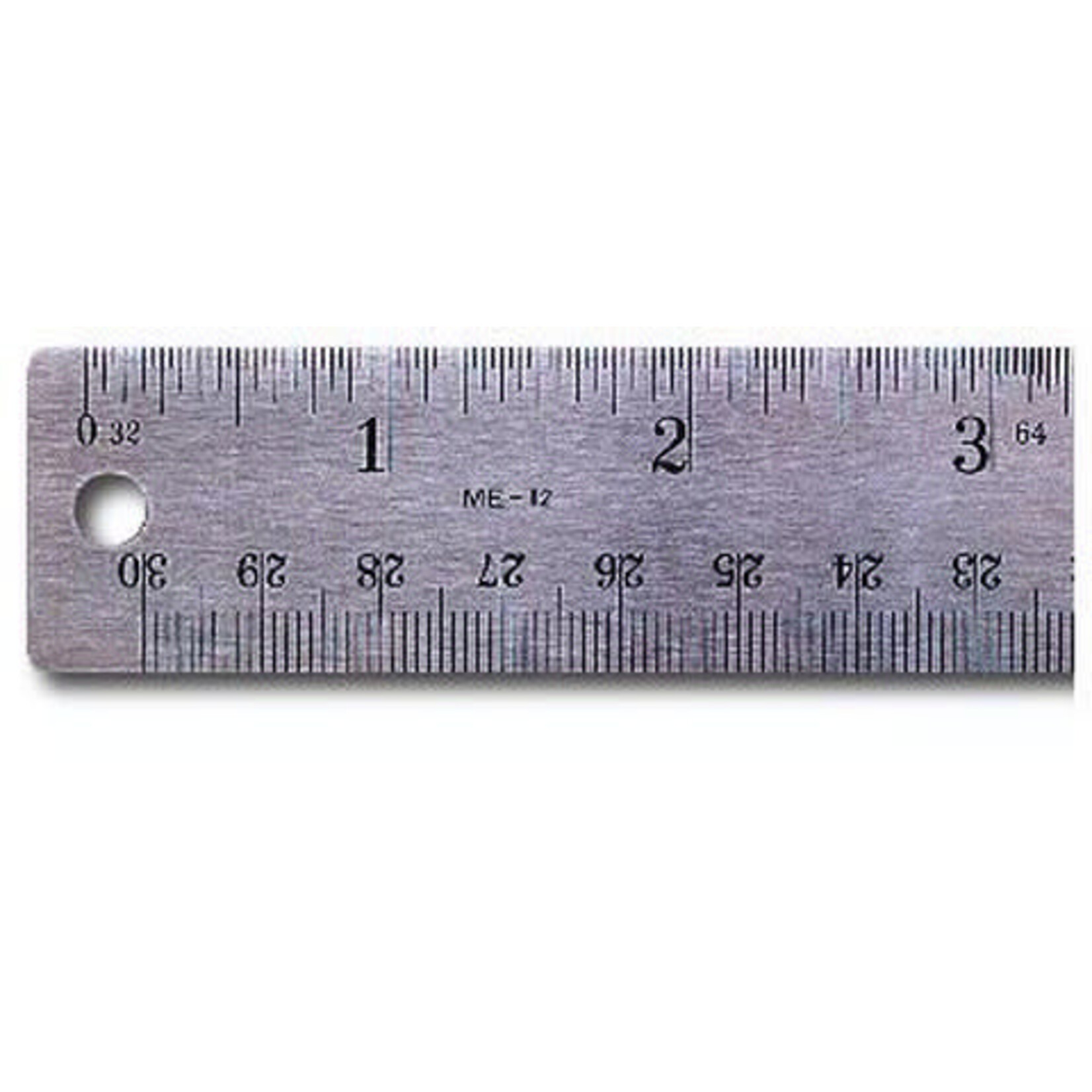 Pacific Arc 24 in Stainless Steeel Corkback Ruler-Inch/Metric