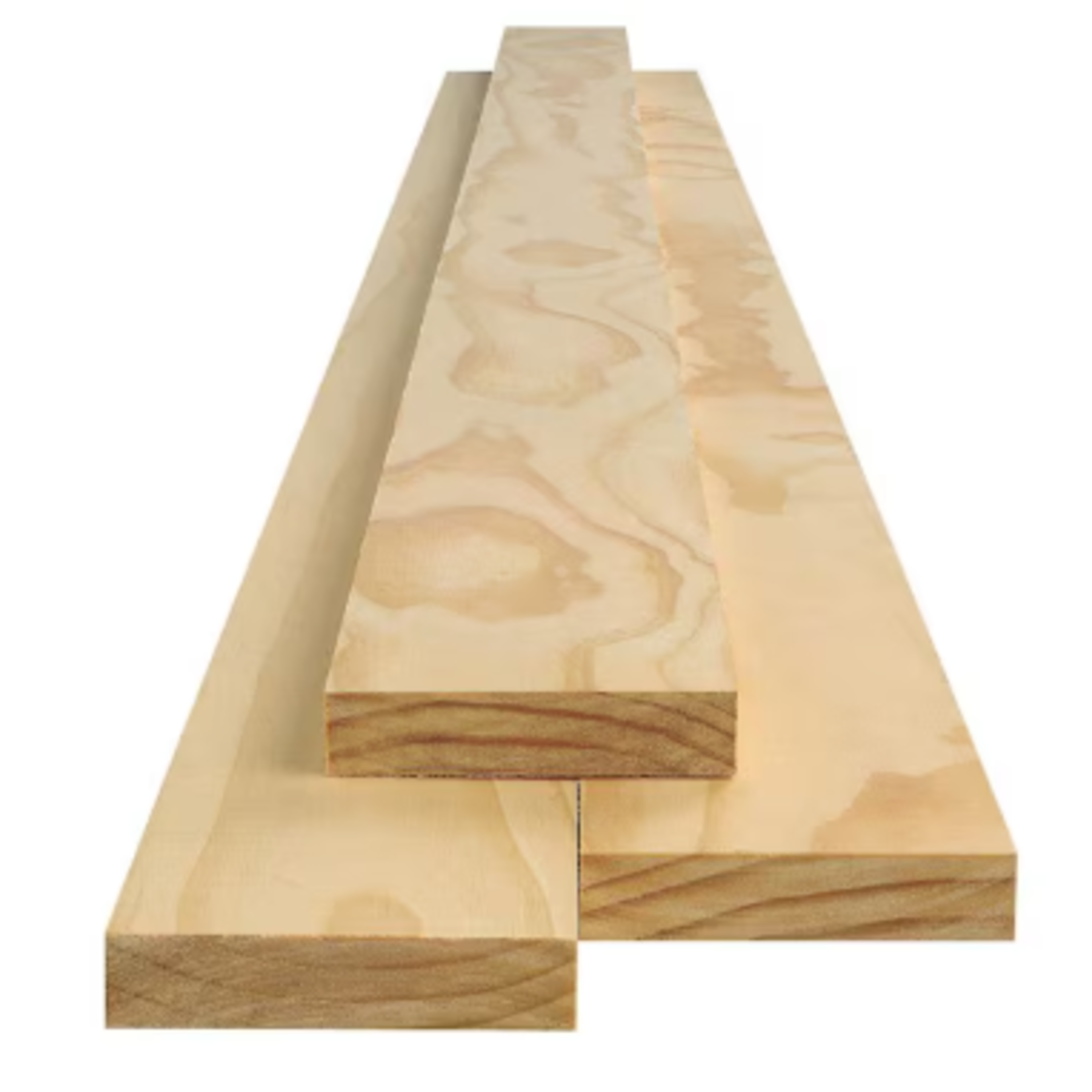 FLIV Wood Shop - 1" x 4" x 8' Select Pine Board