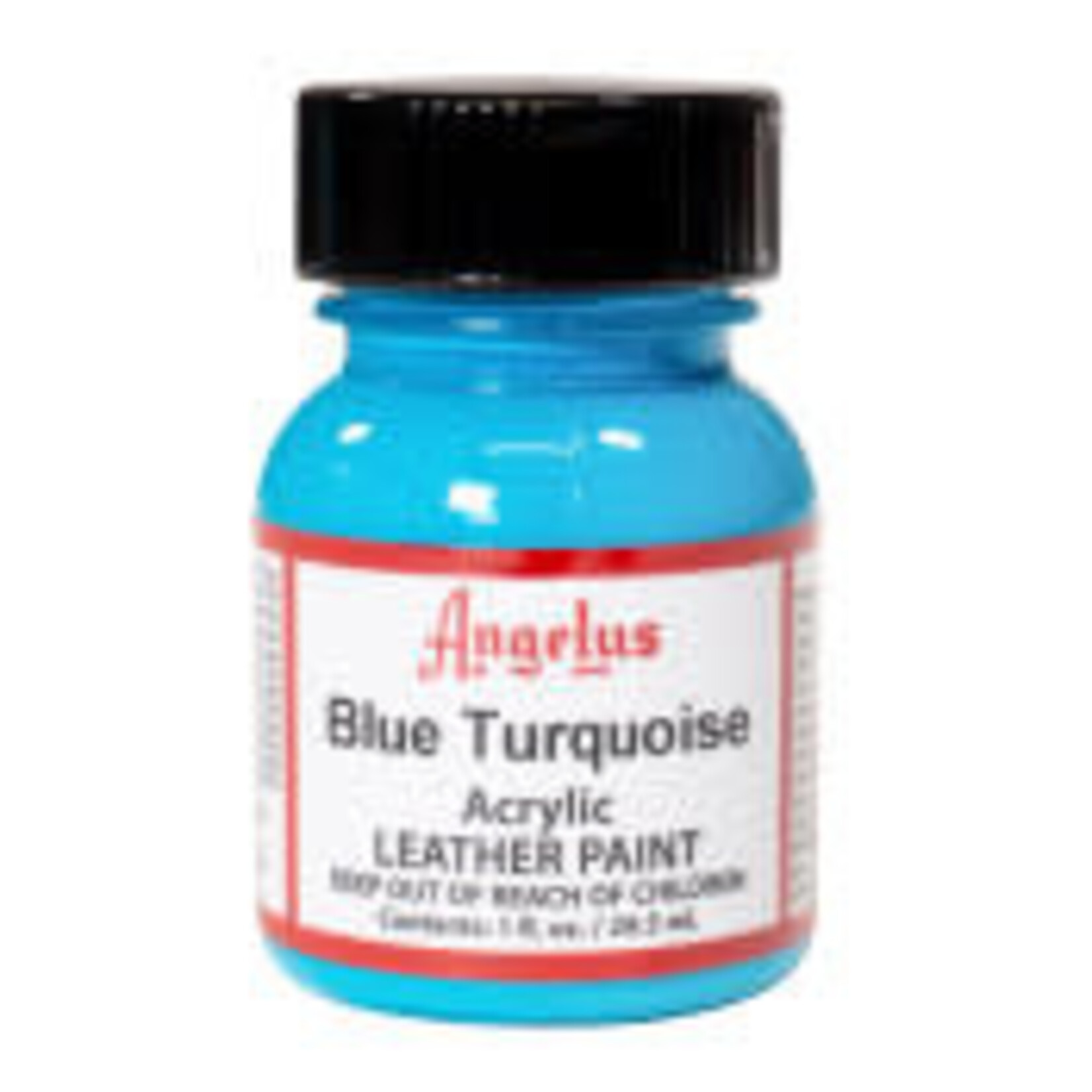 Angelus Acrylic Leather Paint 1oz Blue Turq