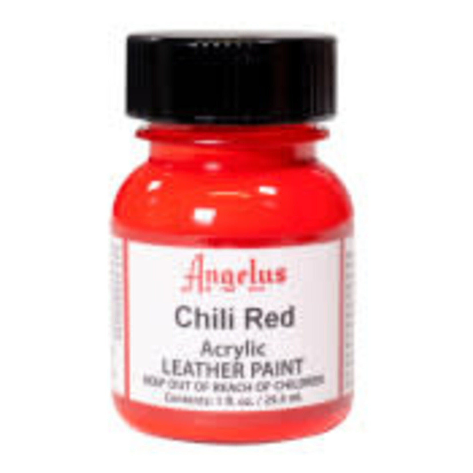 Angelus Acrylic Leather Paint 1oz Chili Red