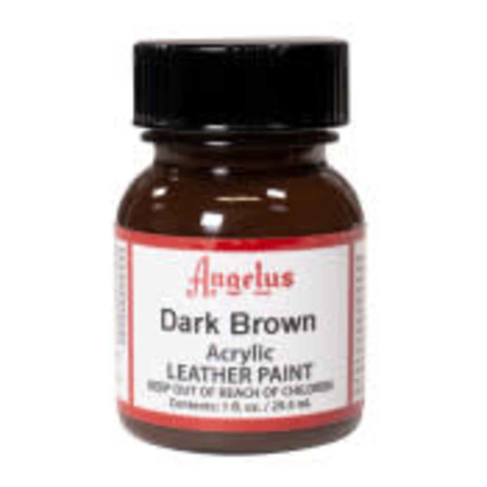 Angelus Acrylic Leather Paint 1oz Dk Brown