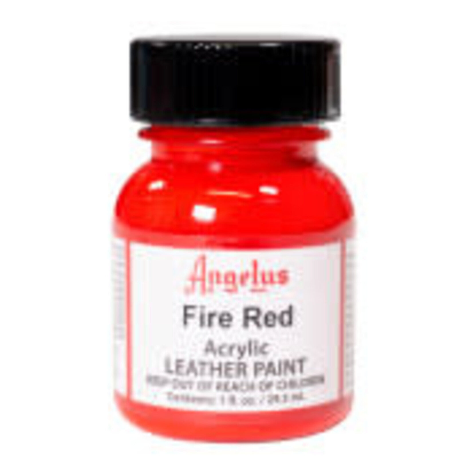Angelus Acrylic Leather Paint 1oz Fire Red
