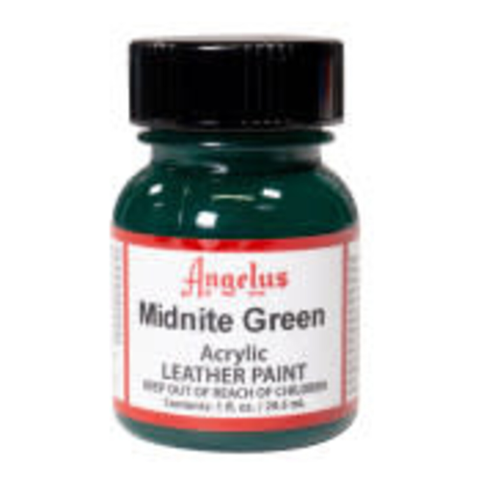 Angelus Acrylic Leather Paint 1oz Mdngt Grn