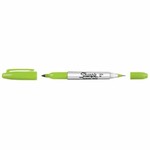 Sanford Sharpie Twin Tip Lime
