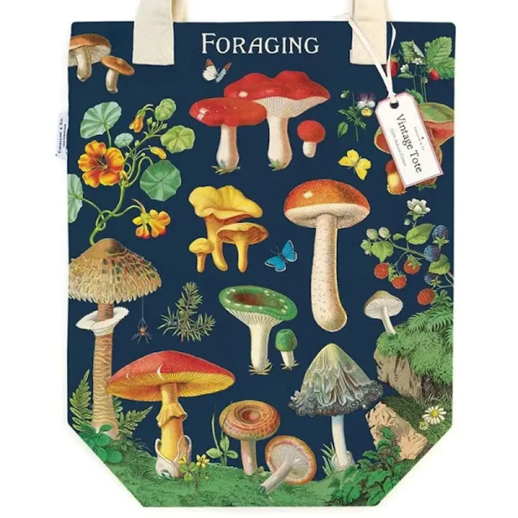 Cavallini Tote Bag Foraging