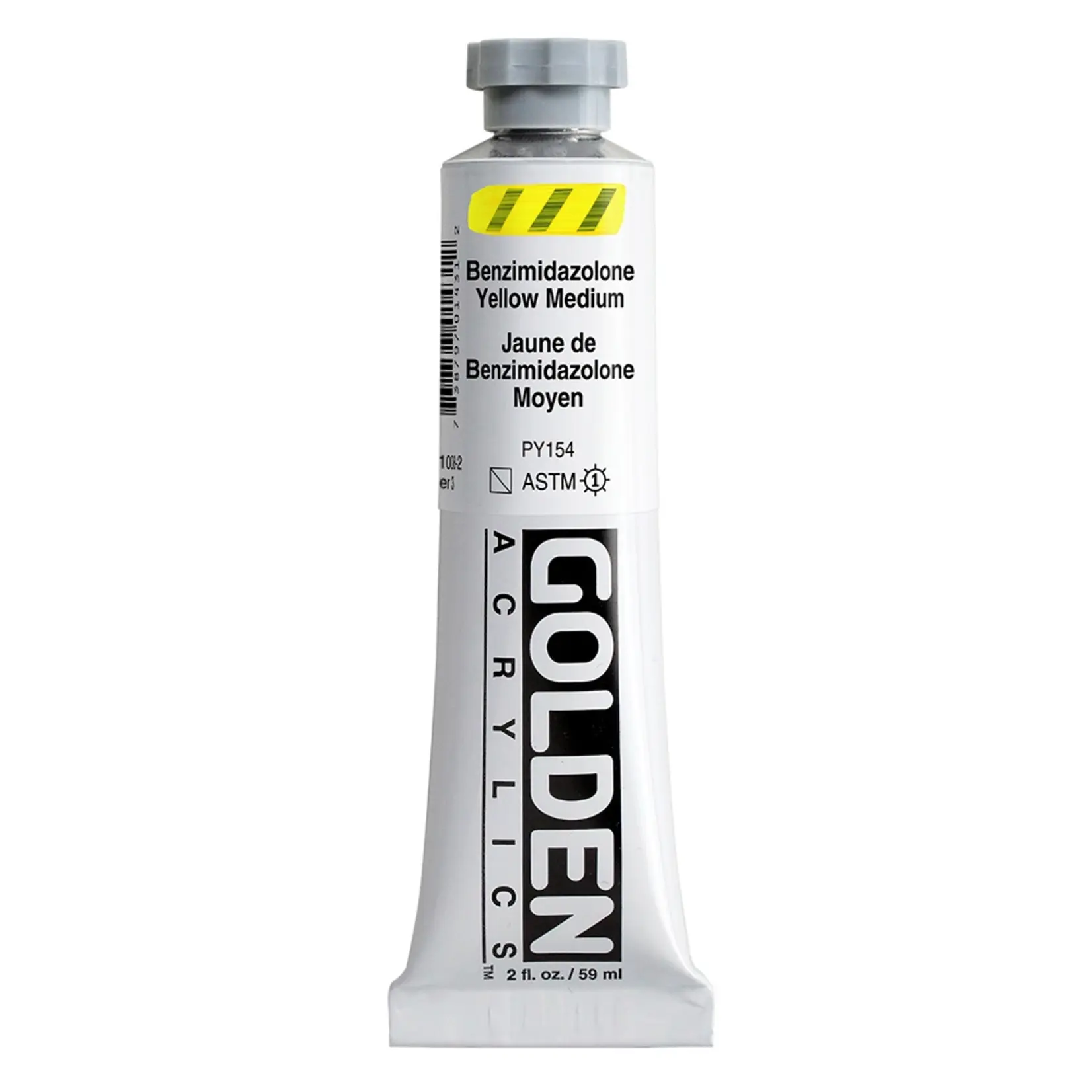 Golden HB Benzimidazolone Yellow Med 2 oz tube Series 3