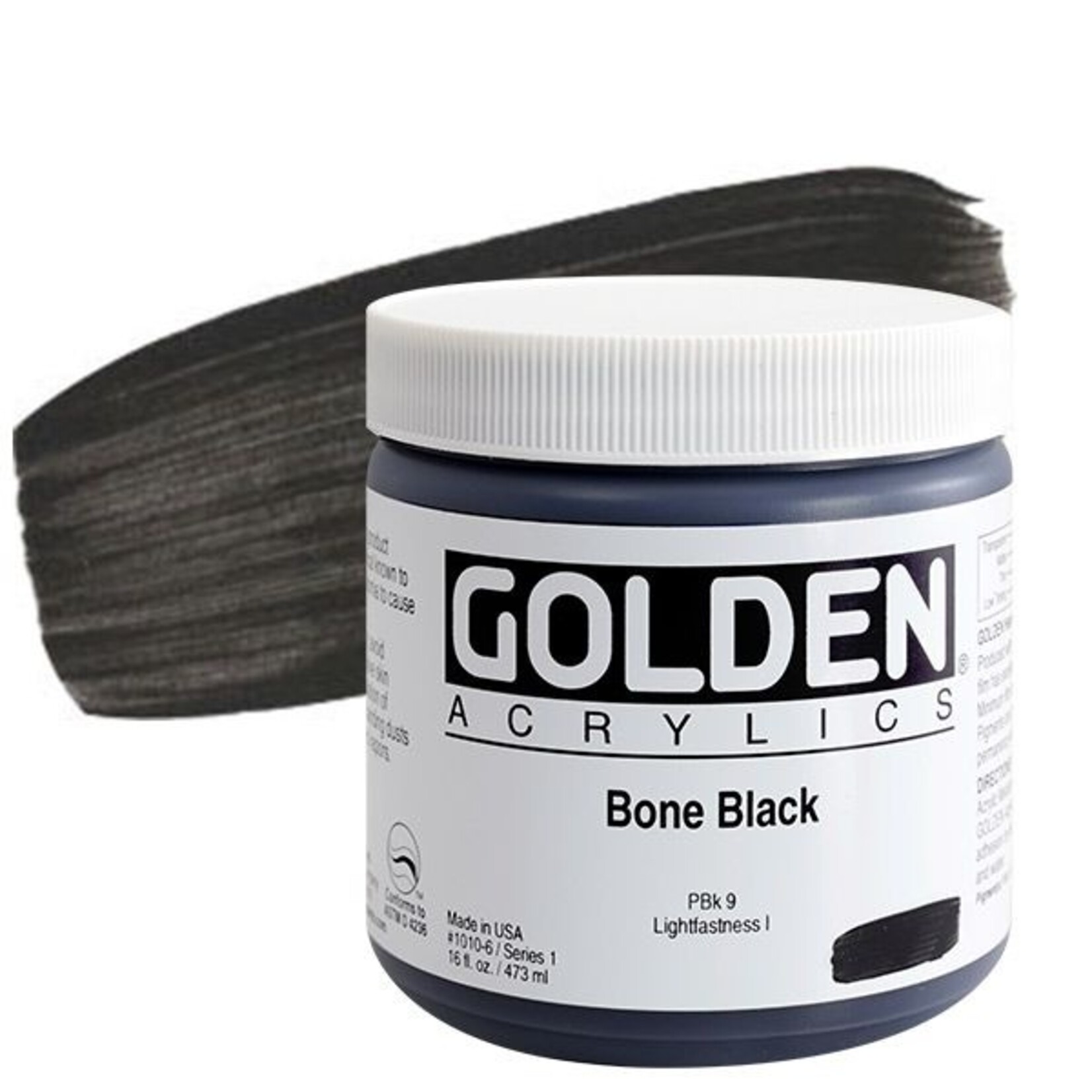 Golden Hb Bone Black 16Oz Jar- 16 oz