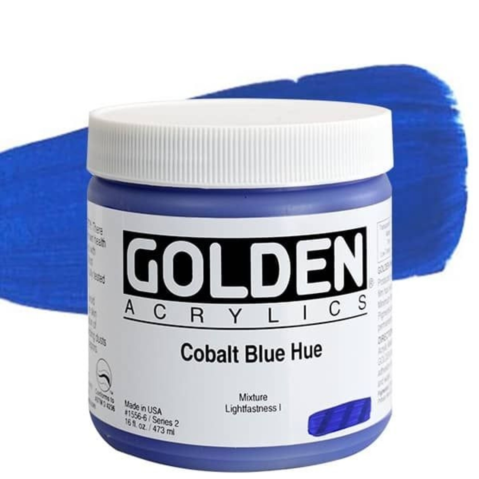 Golden Hb Cobalt Blue 16Oz Jar- 16 oz