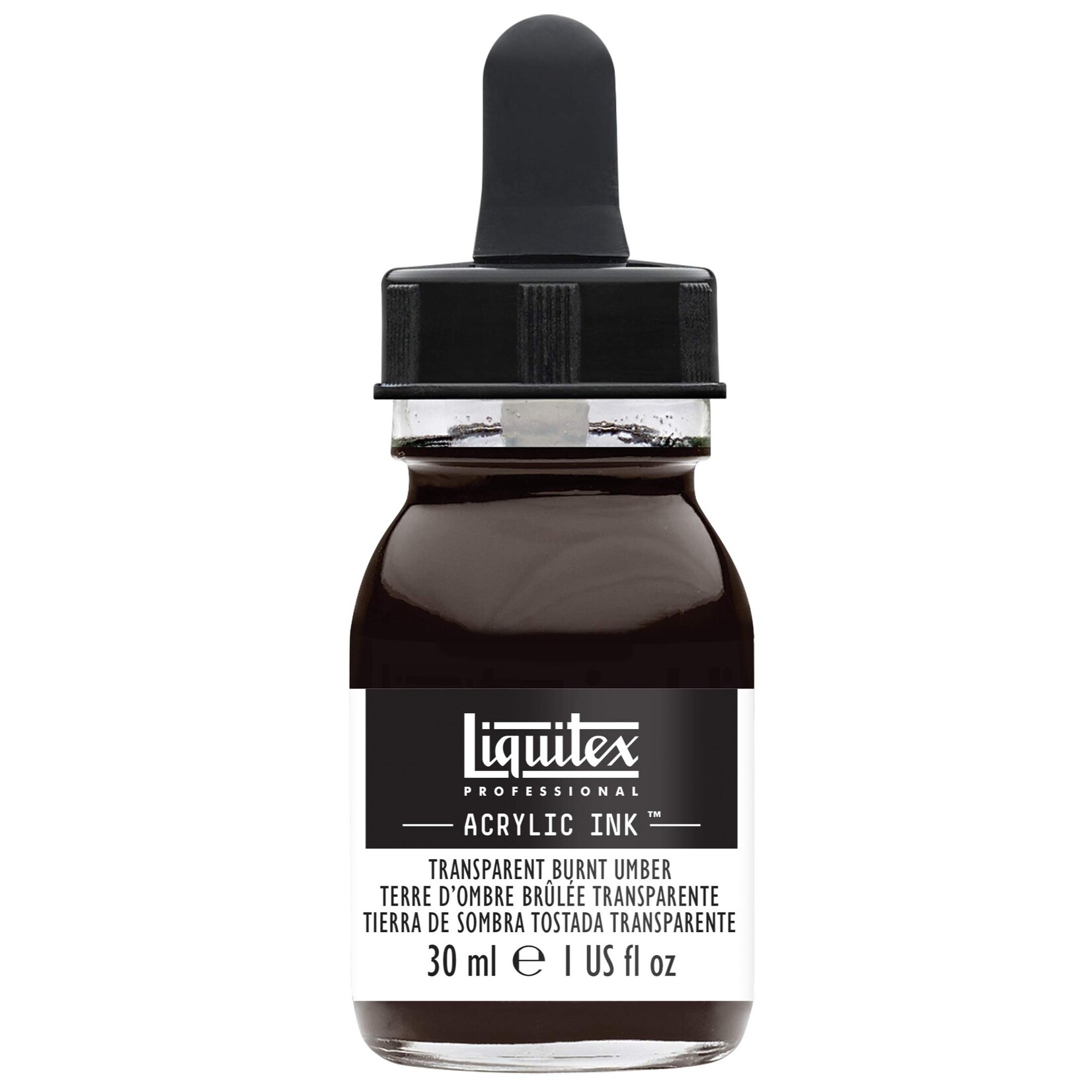 Liquitex Liquitex Ink 30Ml Jar Transparent Burnt Umber