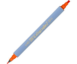 Kuretake ZIG CALLIGRAPHY 2 ORANGE - MICA Store