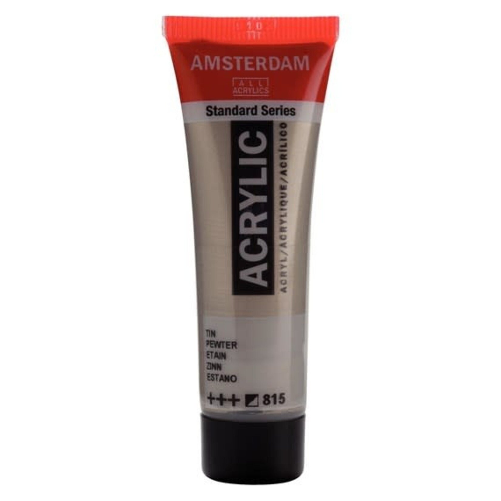 Royal Talens Amsterdam Acrylics 120ML Metallic Pewter
