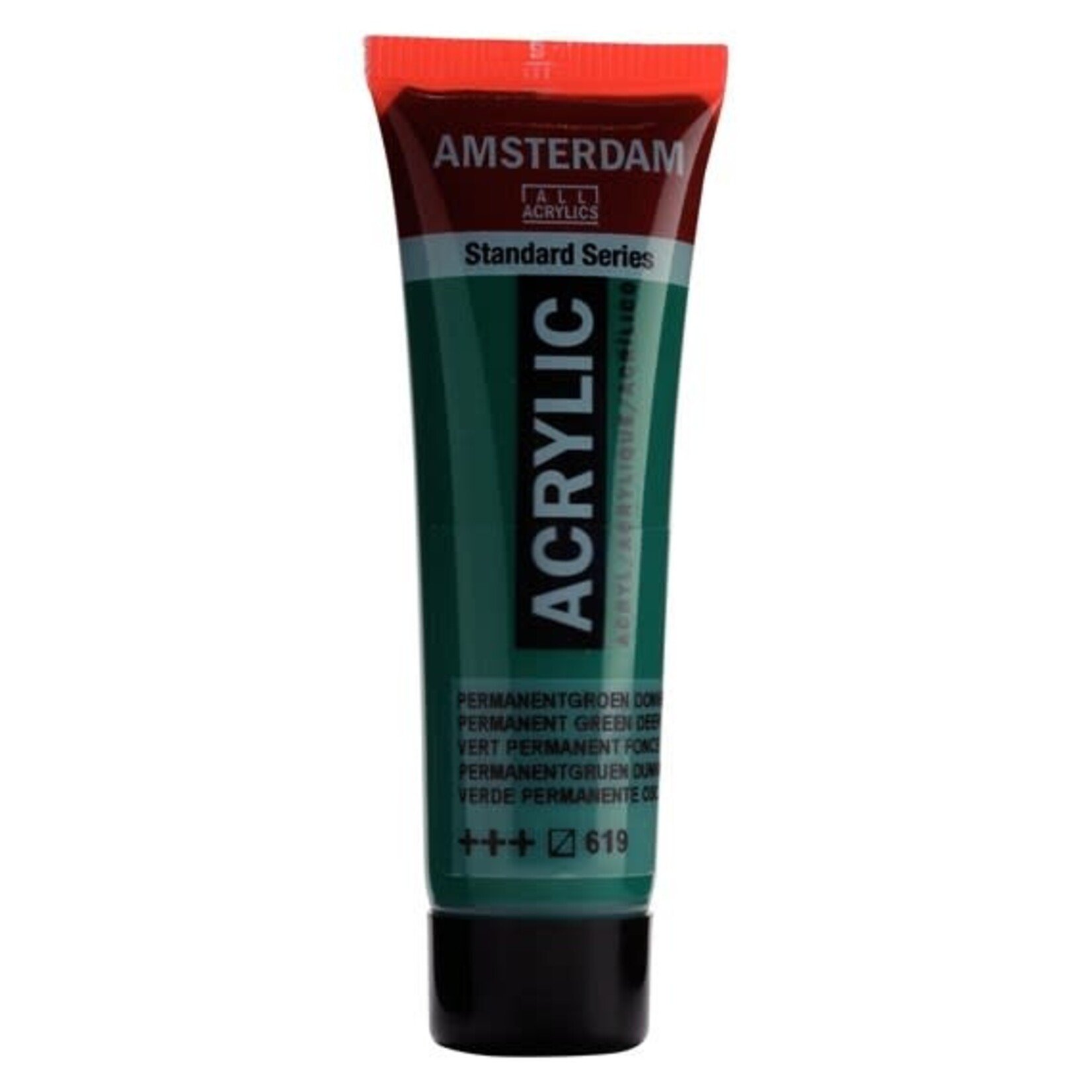 Royal Talens Amsterdam Acrylics 120ML Permanent Green Deep