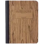 Michael Rogers Decomposition Woodgrain Black/Brown Ruled