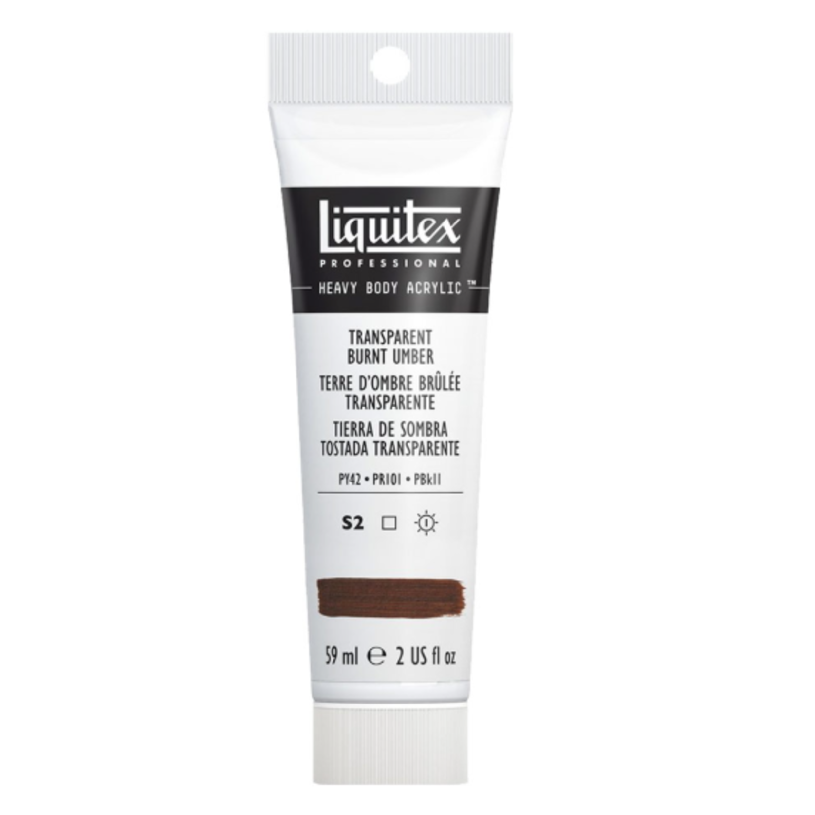 Liquitex Liquitex HB Acrylic 2oz Transparent Burnt Umber