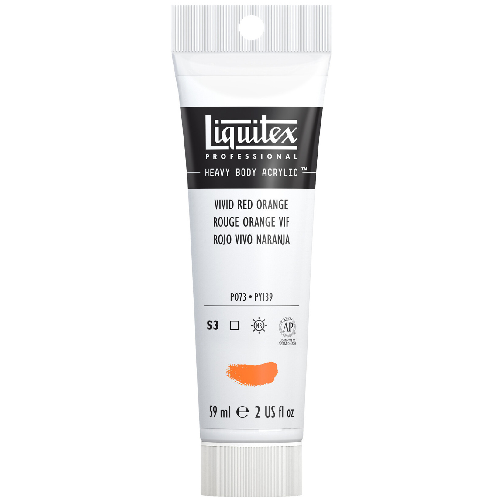 Liquitex Liquitex HB Acrylic 2Oz Vivid Red Orange