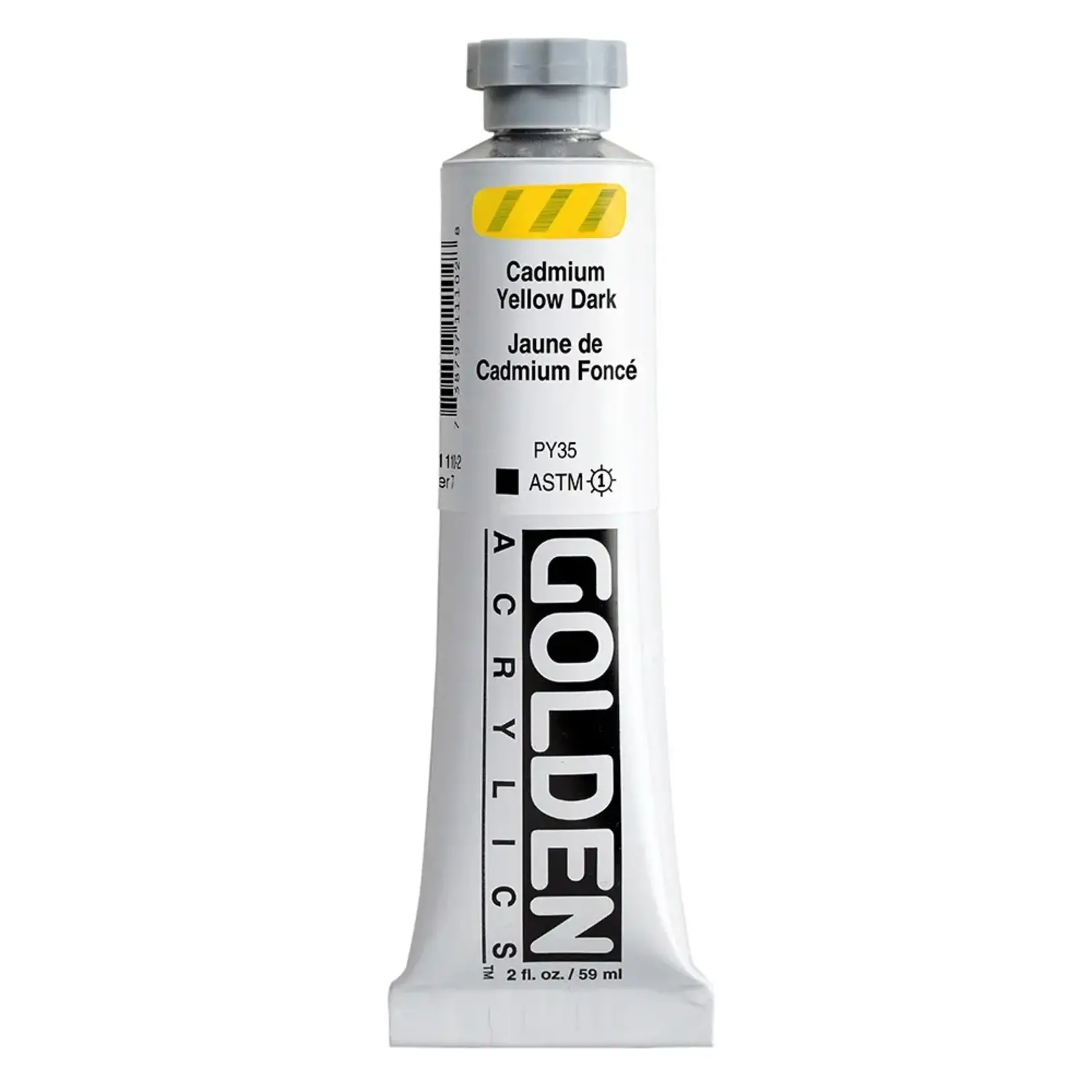 Golden Hb C.P. Cadmium Yellow Dark 5Oz Tube