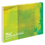 Global Fluid Watercolor Paper Easy-Blocks, Hot-Press, 6'' X 8''