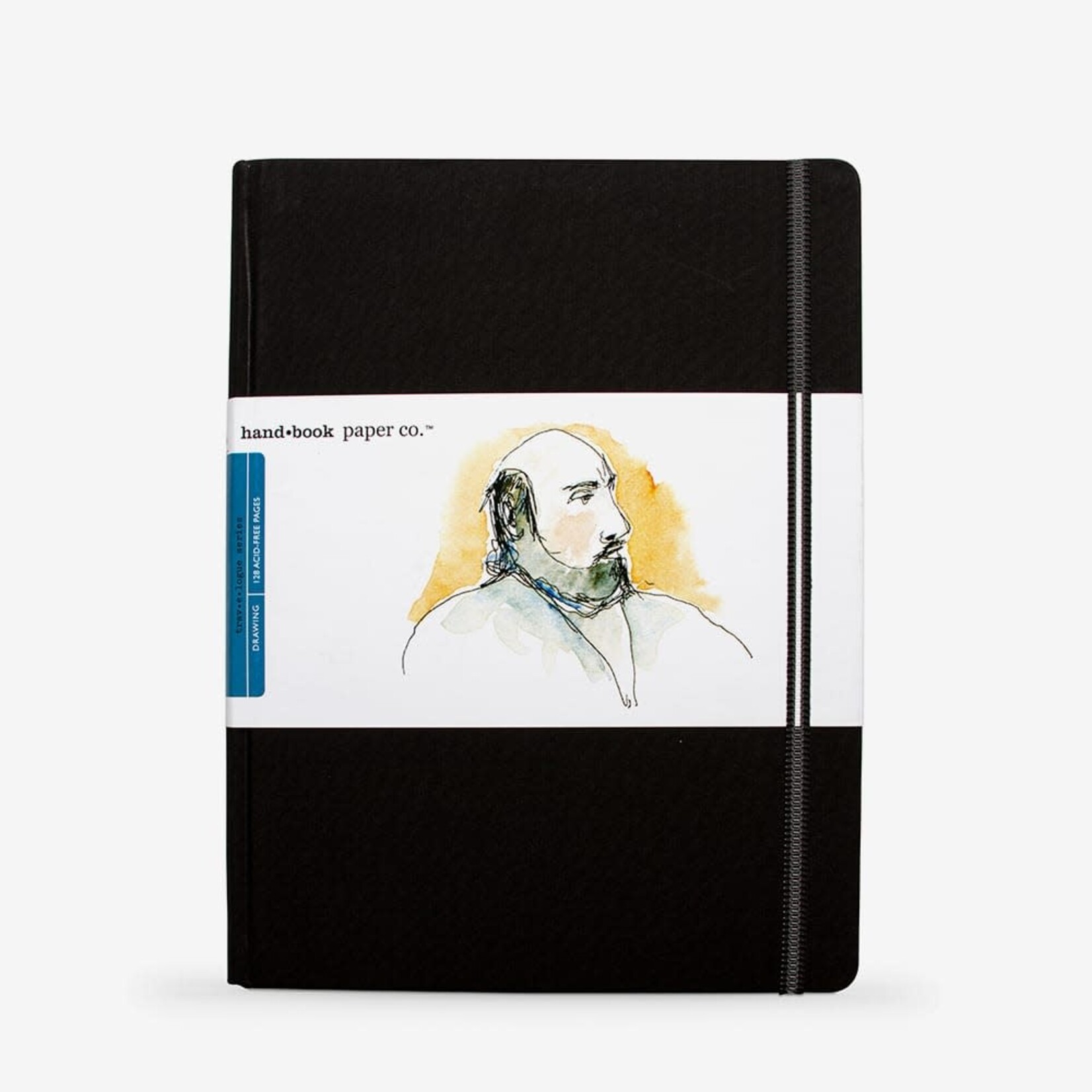 Global Hand Book 10.5 X 8.25 Large Portrait, Ivory Black