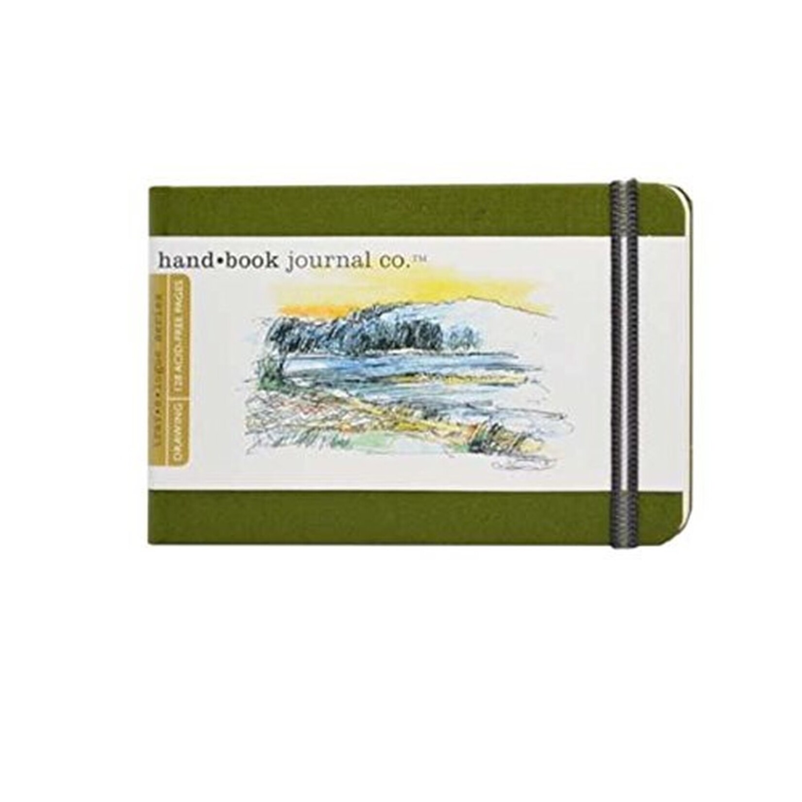 Global Hand Book 5.5 X 8.25 Landscape, Cadmium Green