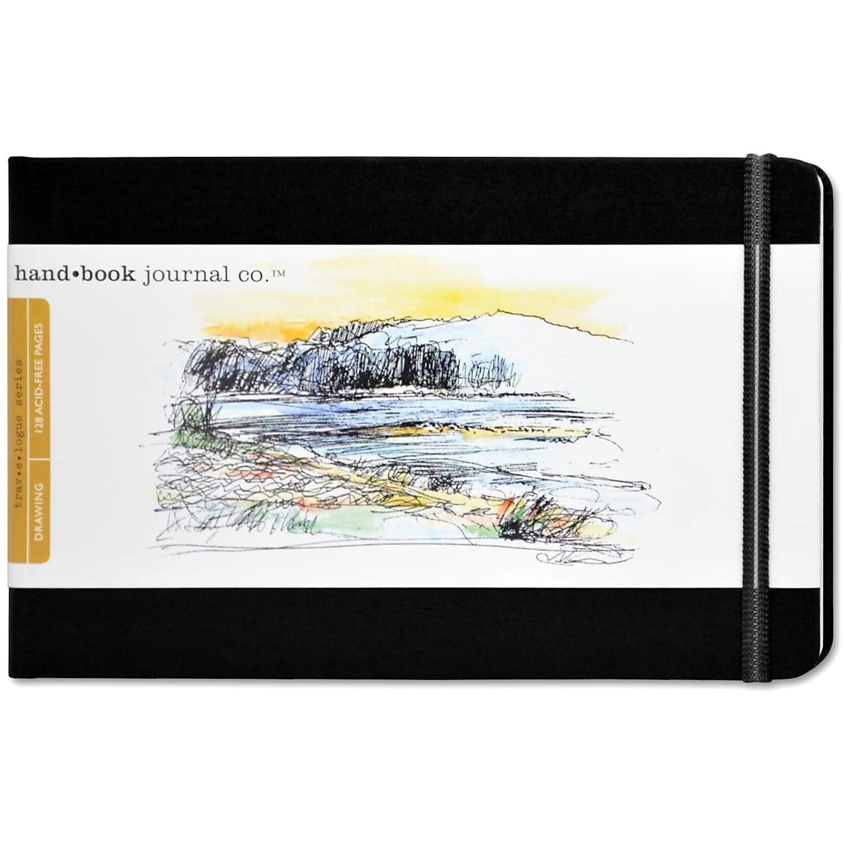 Global Hand Book 5.5 X 8.25 Portrait, Ivory Black