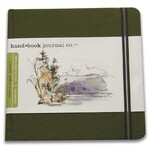 Global Hand Book 5.5 X 5.5 Square, Cadmium Green