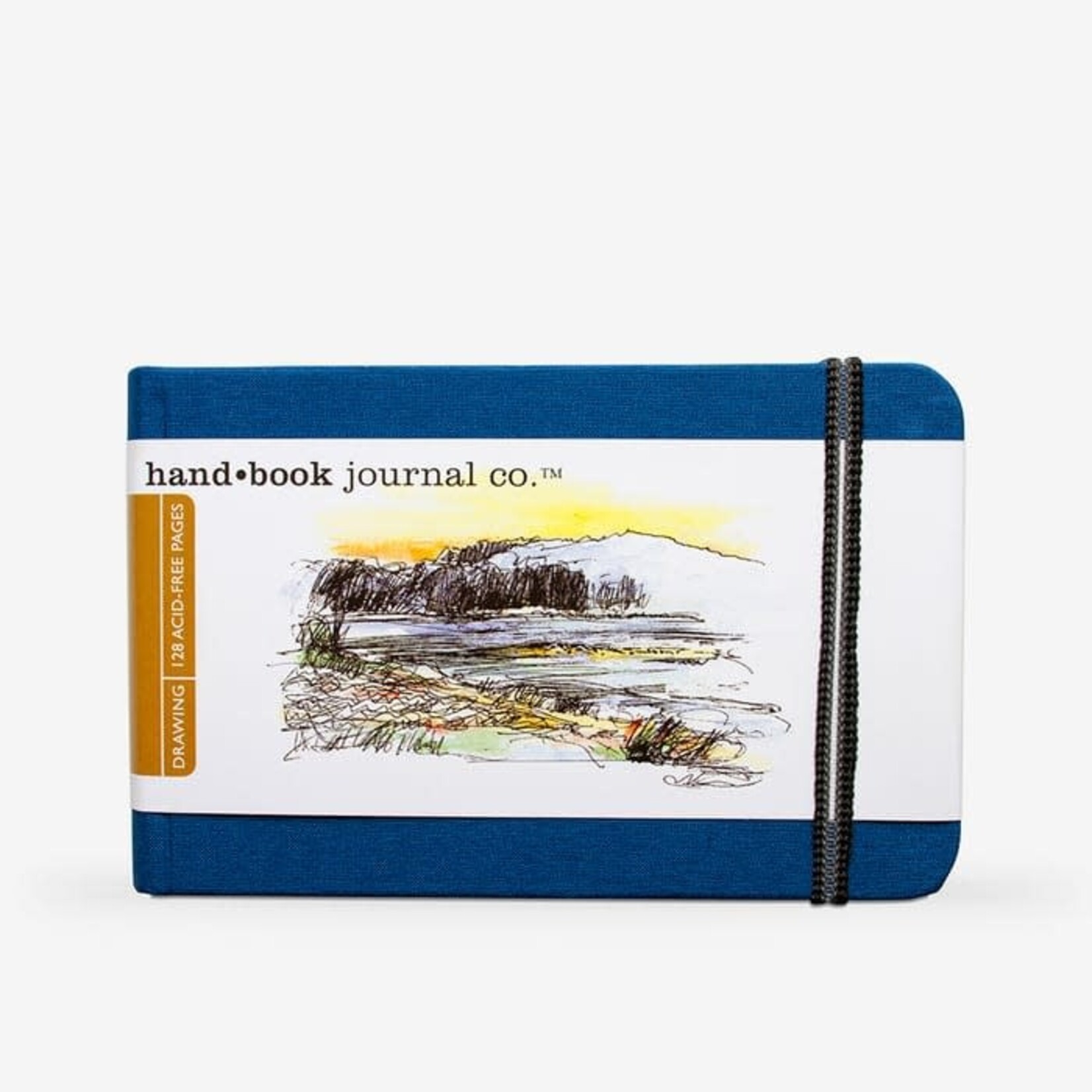 Global Hand Book 3.5 X 5.5 Landscape, Ultramarine Blue