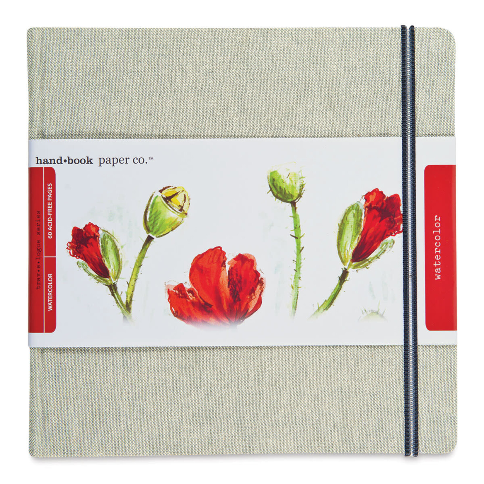 Global Hand Book Watercolor Journals, 200 gsm, 8.25" x 8.25" - Square