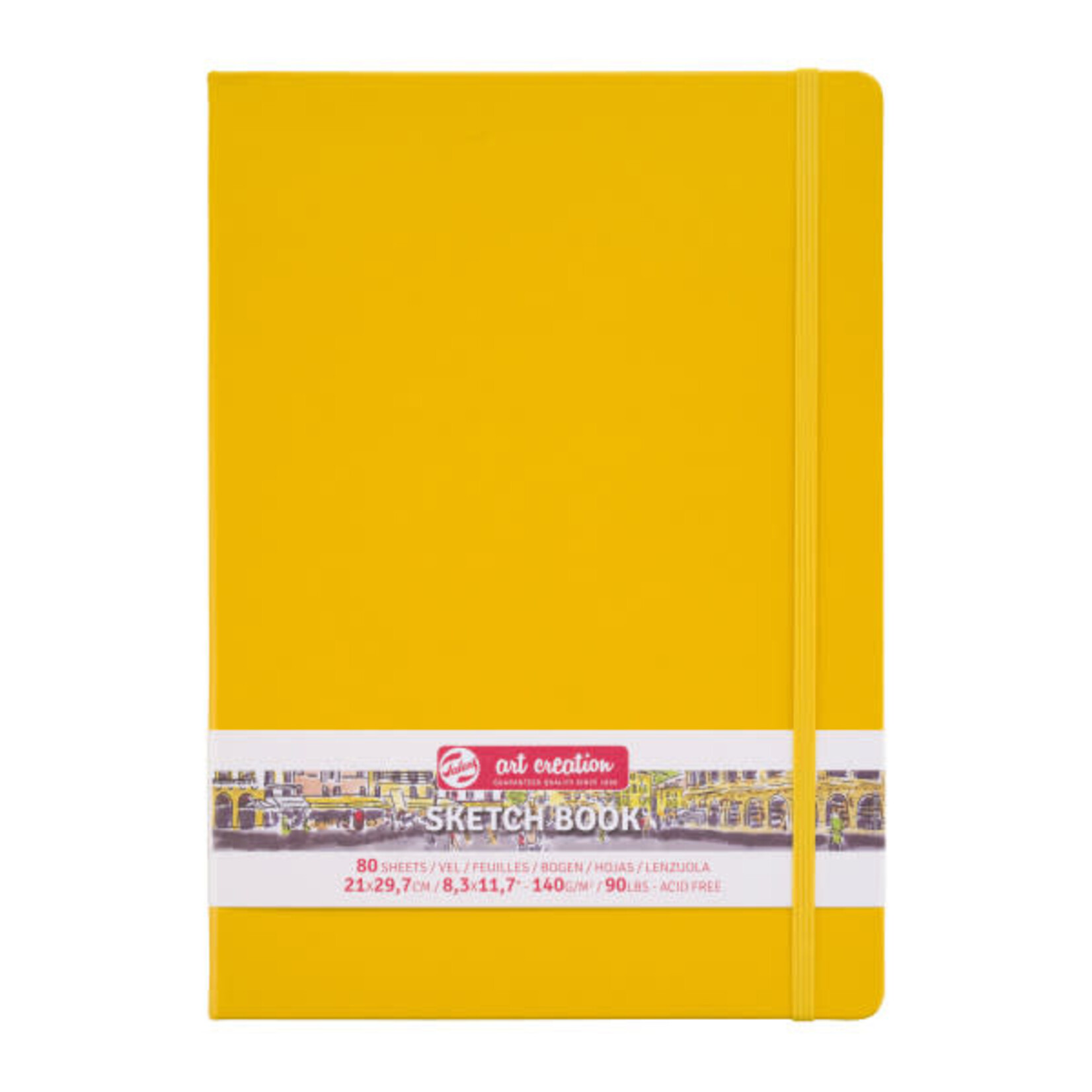 Talens Talens Art Creation Sketch Books, 8.3" x 11.7", Yellow