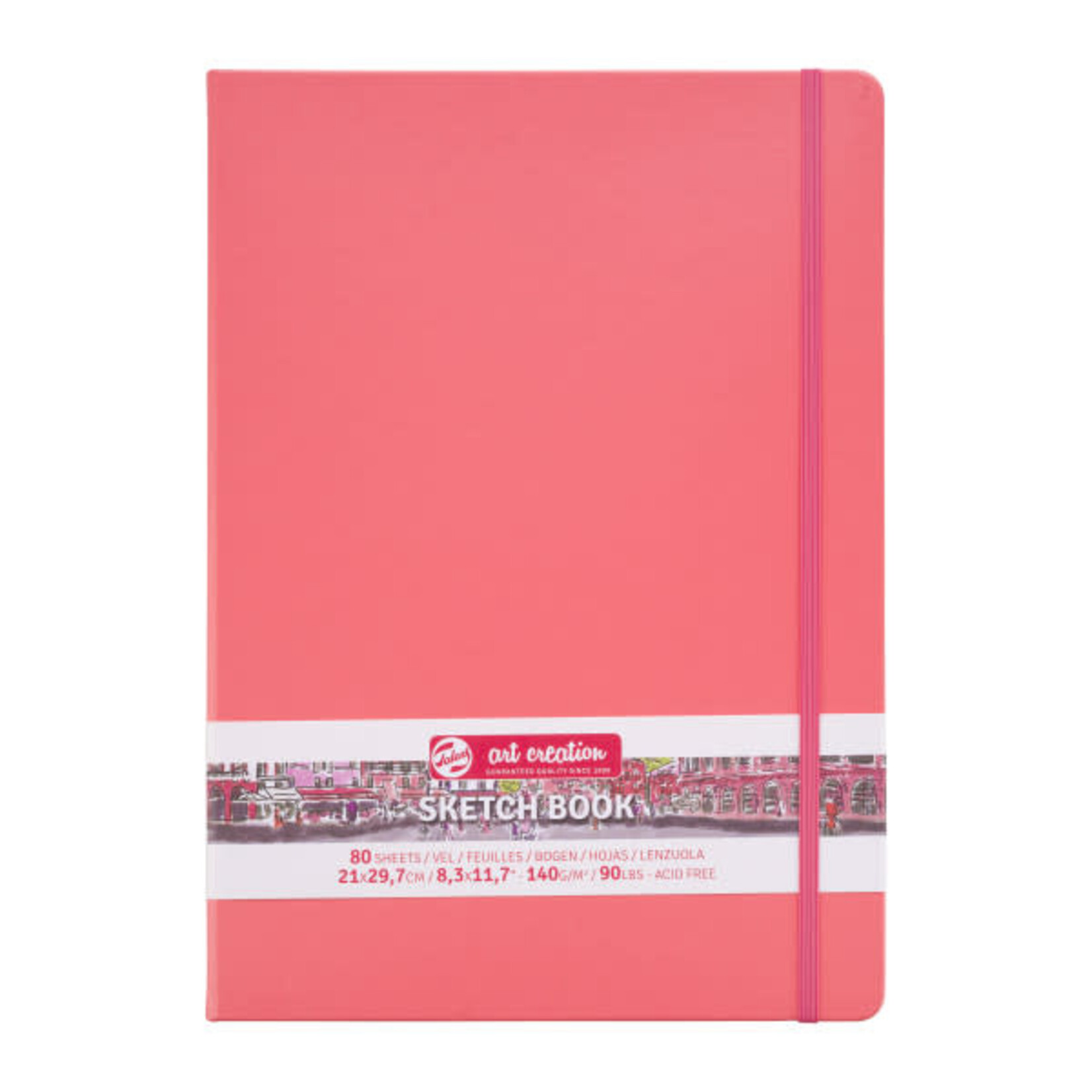 Talens Talens Art Creation Sketch Books, 8.3 x 11.7 in, Coral