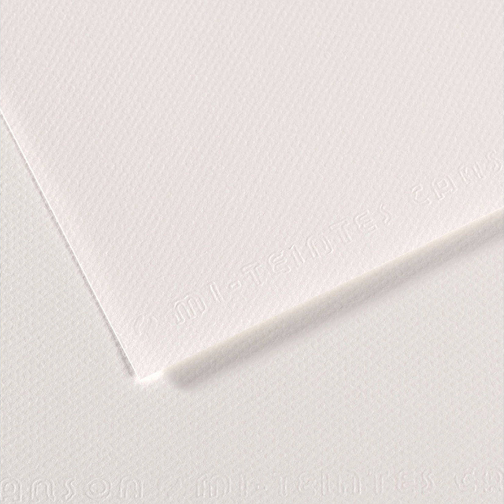 Canson Mi-Teintes Paper Sheets, 8-1/2'' x 11'', Cloud White