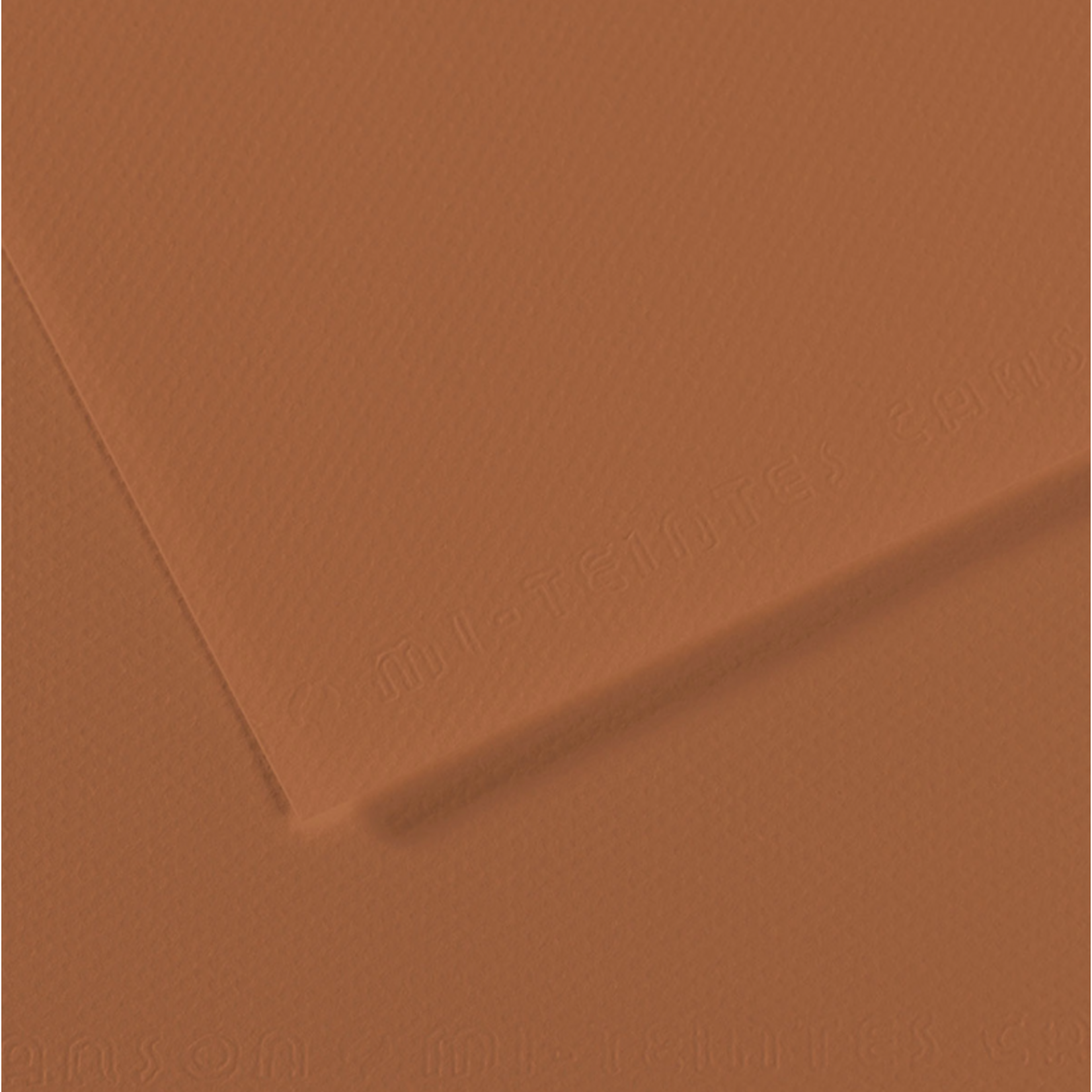 Canson Mi-Teintes Paper Sheets, 8-1/2'' x 11'', Cinnamon