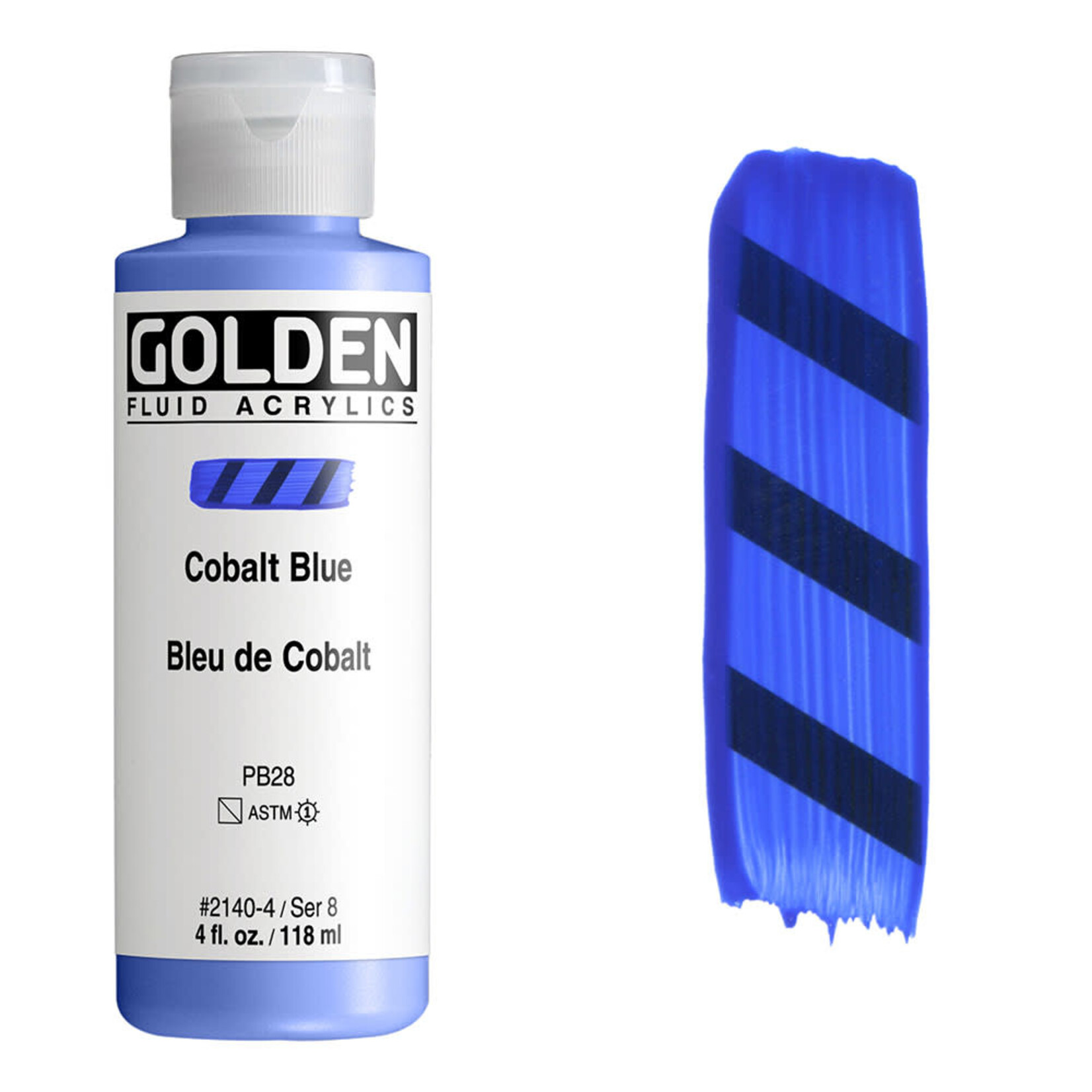 Golden Fluid Cobalt Blue  4Oz