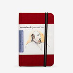 Global Hand Book 3.5 X 5.5 Portrait,Vermilion Red
