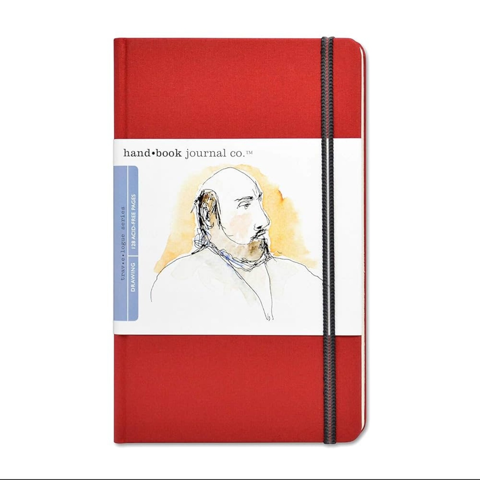 Global Hand Book 5.5 X 8.25 Portrait, Vermilion Red