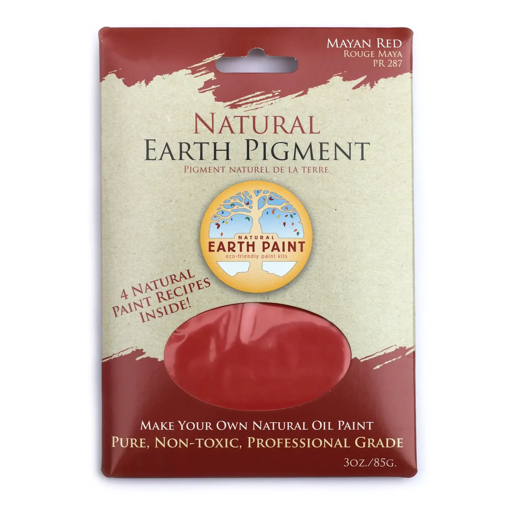 Earth & Mineral Pigments Mayan Red