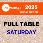 Saturday Art Market x Holiday Edition 2025 - Full Table