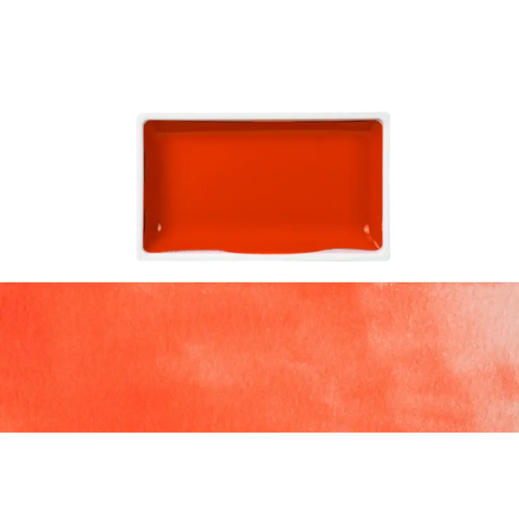 Kuretake Gansai Tambi single color pan 031 - CADMIUM SCARLET