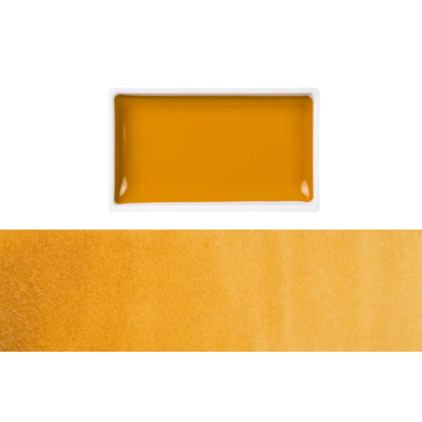 Kuretake Gansai Tambi single color pan 044 - YELLOW OCHRE