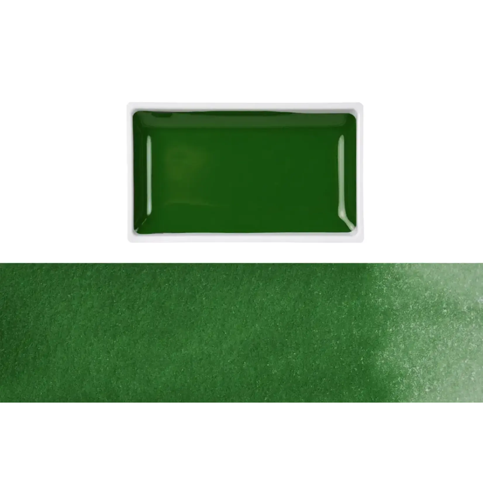 Kuretake Gansai Tambi single color pan - HOOKER'S GREEN