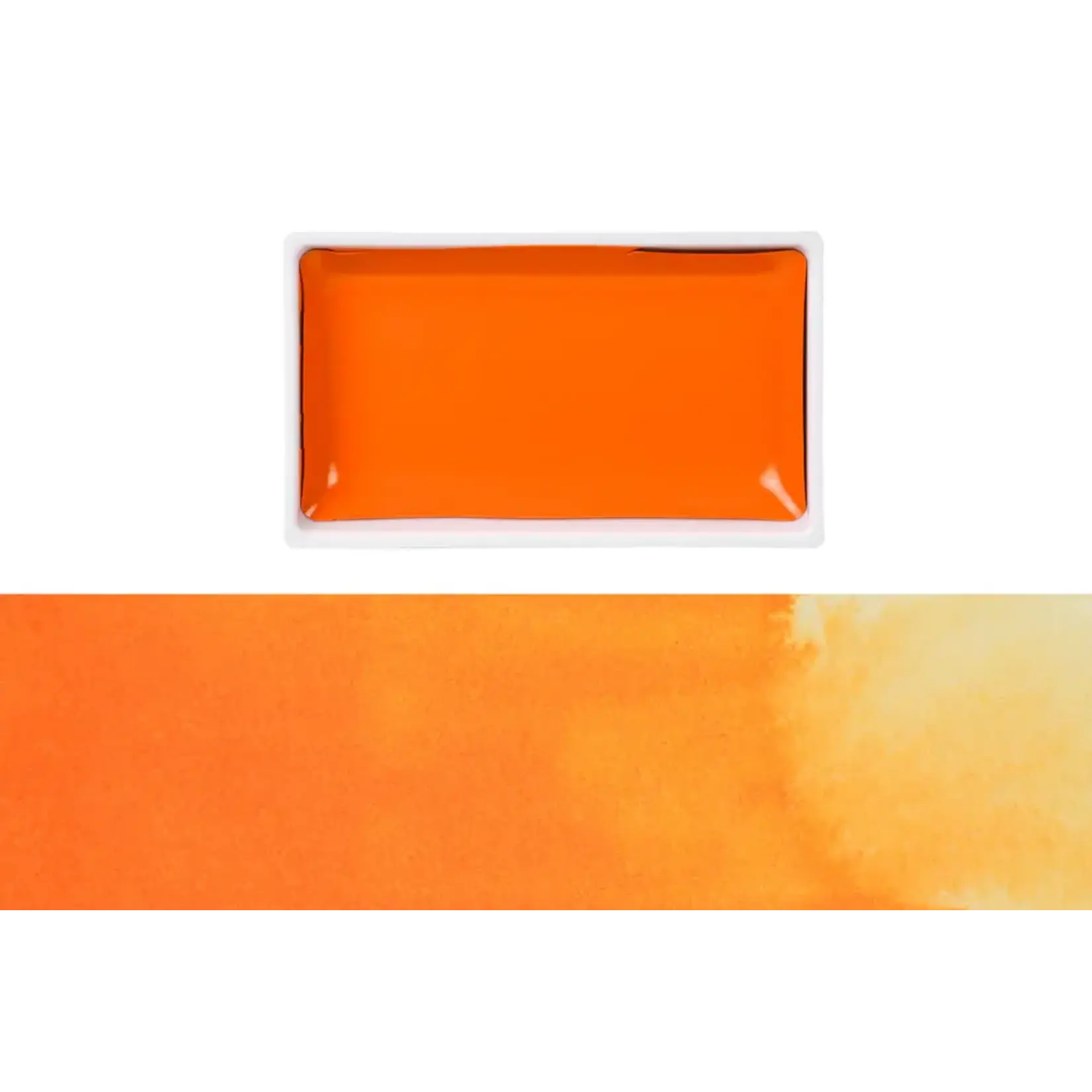 Kuretake Gansai Tambi single color pan 033 - CADMIUM ORANGE