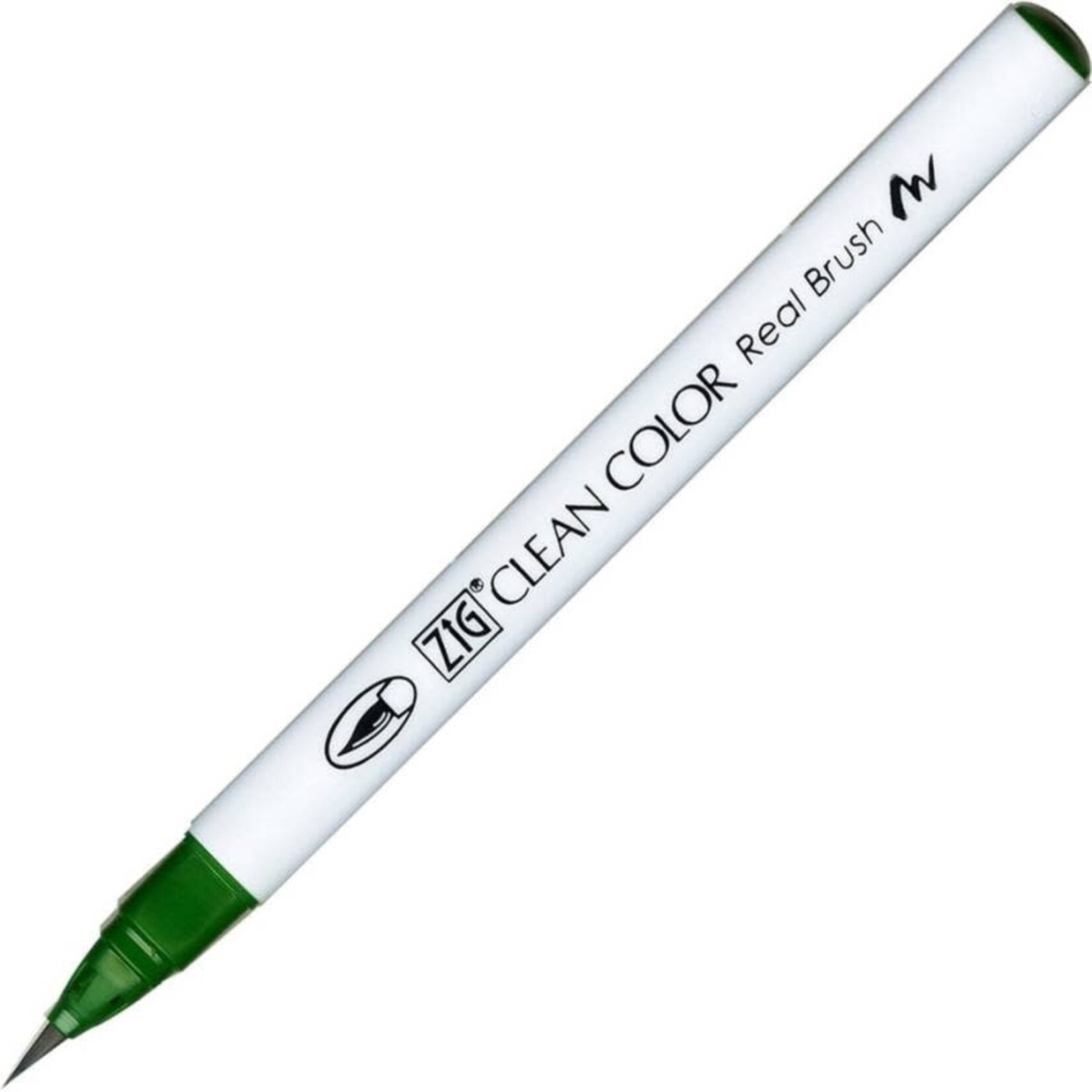 Kuretake Zig Clean Color Real Brush Marker - Green