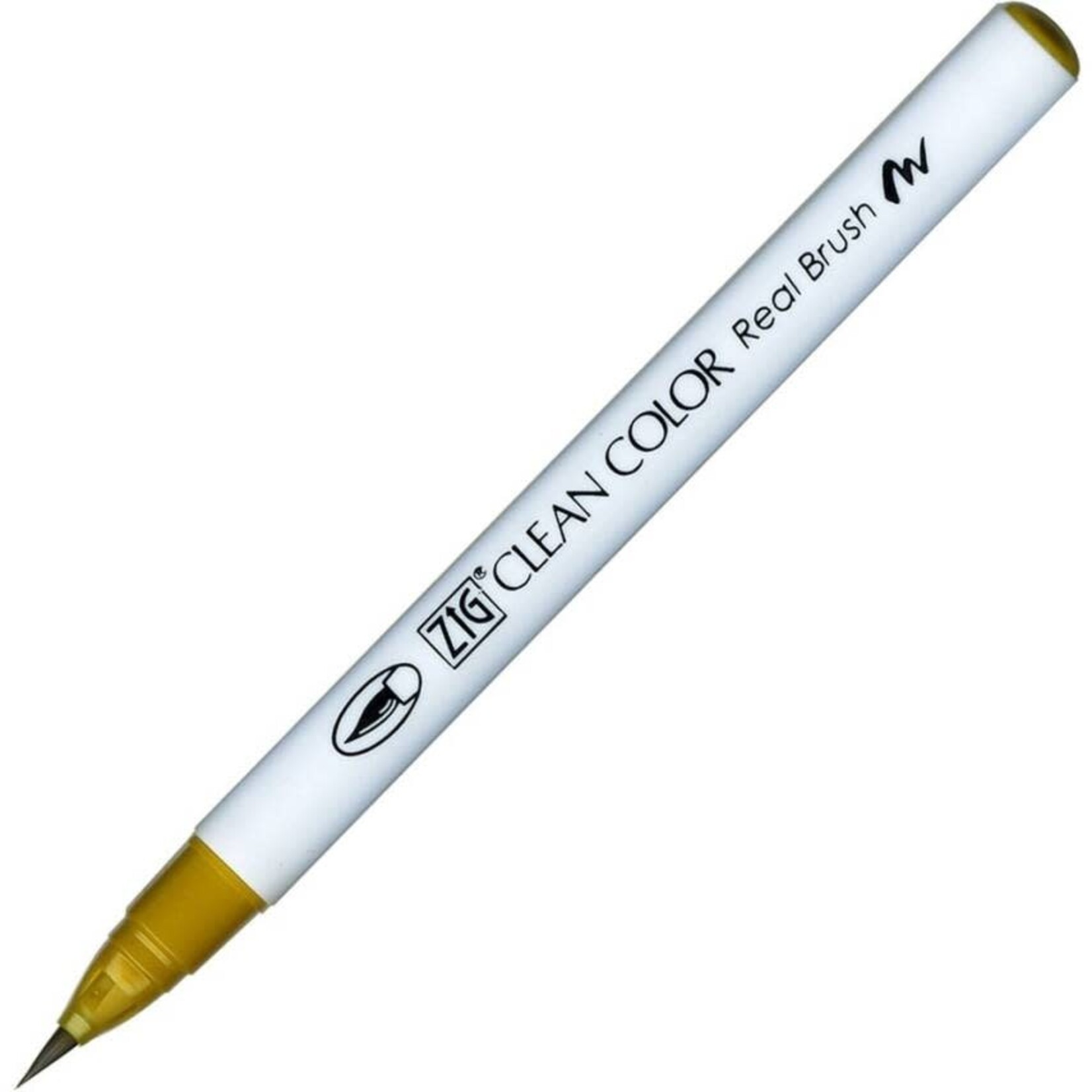 Kuretake Zig Clean Color Real Brush Marker - Ochre