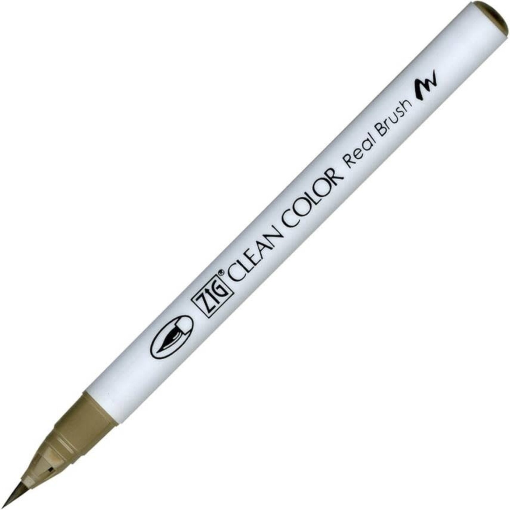 Kuretake Zig Clean Color Real Brush - Mid Gray