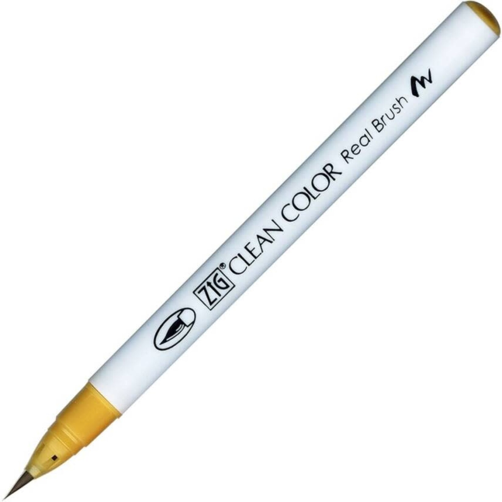 Kuretake Zig Clean Color Real Brush - Mustard