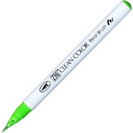 Kuretake Zig Clean Color Real Brush - Fluorescent Green