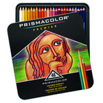 Sanford Prismacolor Premier Thick Core Colored Pencil Sets, 48-Color Set